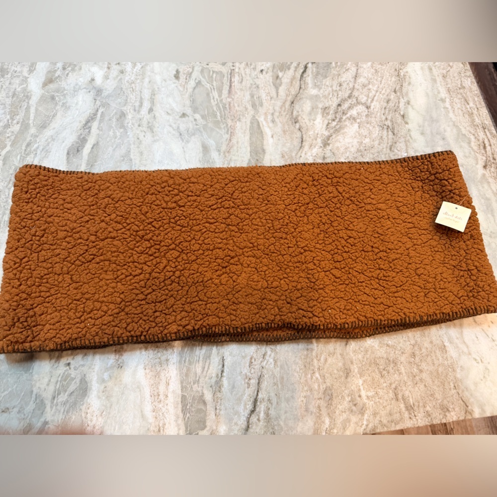 Altar’d State Teddy Infinity Scarf Brown Sherpa Cozy NWT